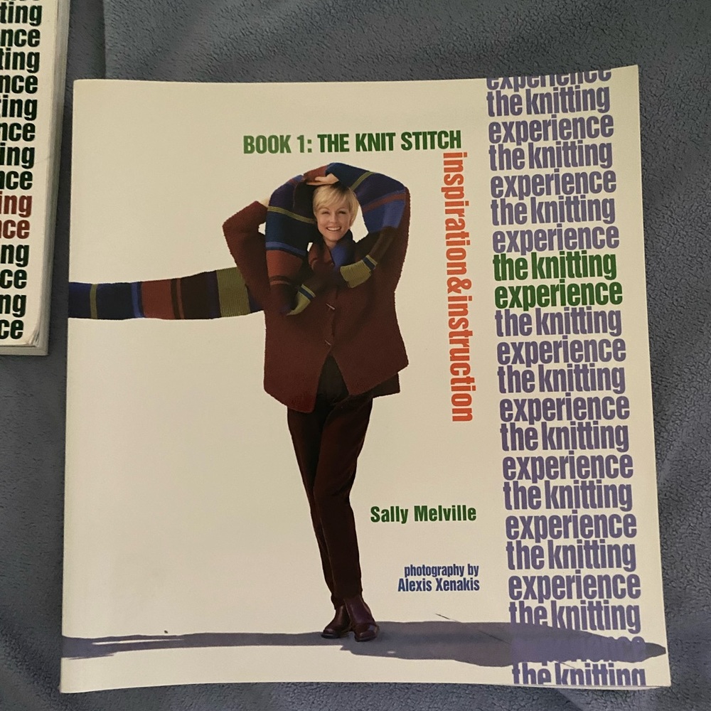 2 Knitting books: 19.99 retail/each. You will receive both books.